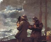 Winslow Homer Eight Bells oil